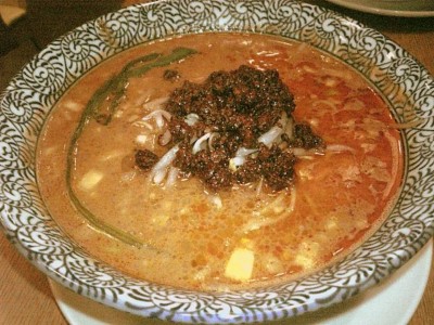 浅草担担亭の担担麺